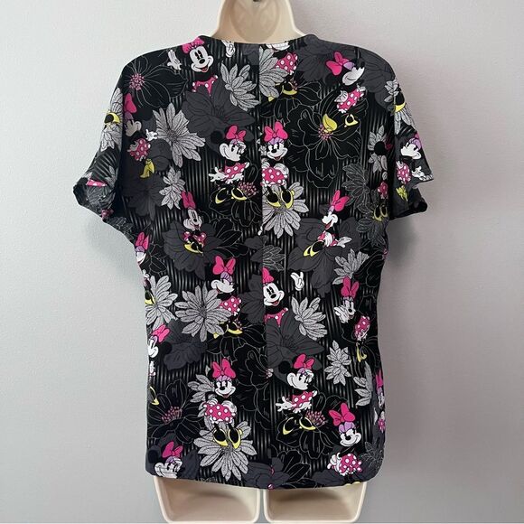 Disney Minnie Mouse Medical Scrub Top Size M - Picture 3 of 6